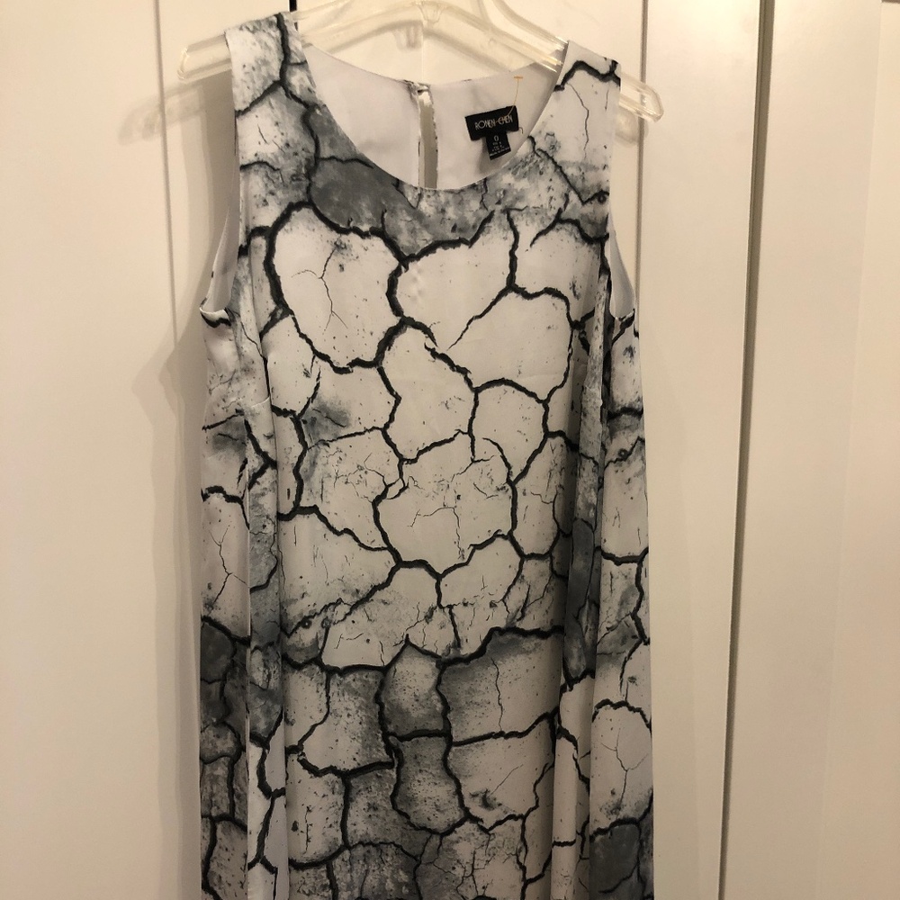 Luxury Designer Ronen Chen Silk Dress